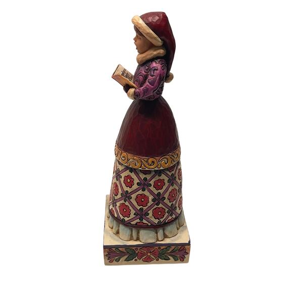 Jim Shore And God Bless You and Send You a Happy New Year Caroler 2006 - Picture 3 of 7